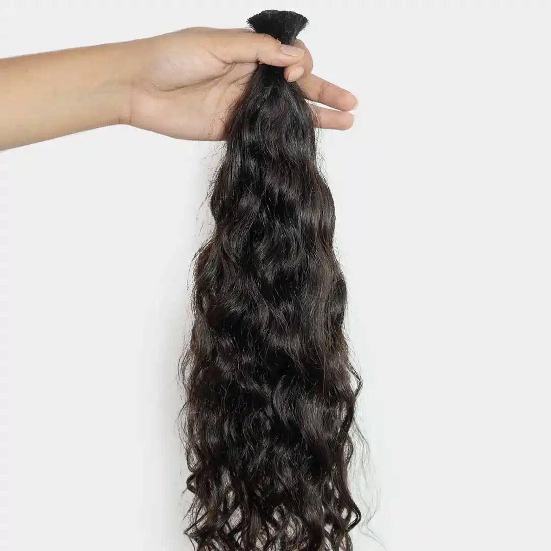 Raw Wavy Bulk Hair